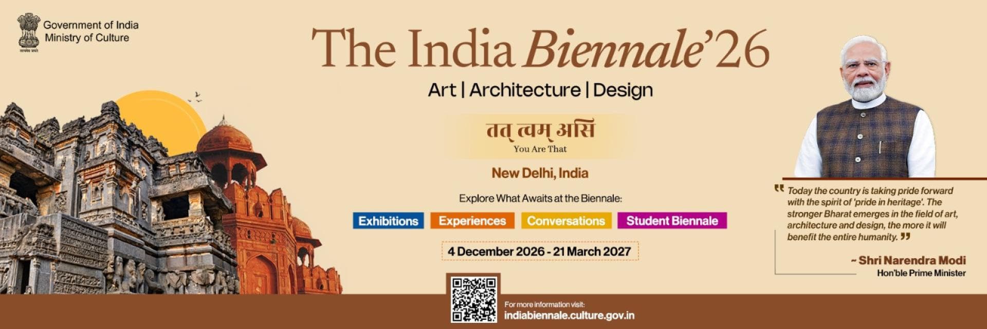 The India Biennale'26 Art | Architecture | Design